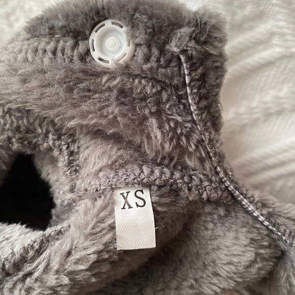 Pet Gray Fleece Warm Animal Hoodie - Picture 9 of 9